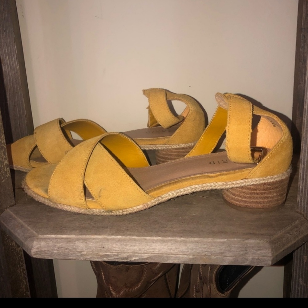 Torrid mustard shoes
